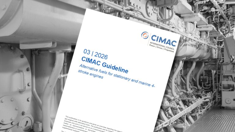 CIMAC Guidelines: Alternative fuels for stationary and marine 4-stroke engines